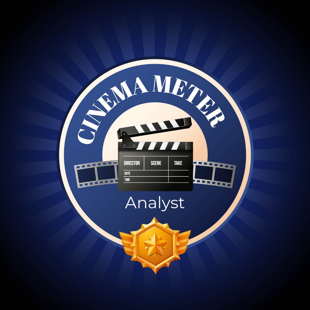 Fantastic! You've reached Analyst - Platinum. Your sharp observations are uncovering the depths of cinema. Keep up the brilliant work!