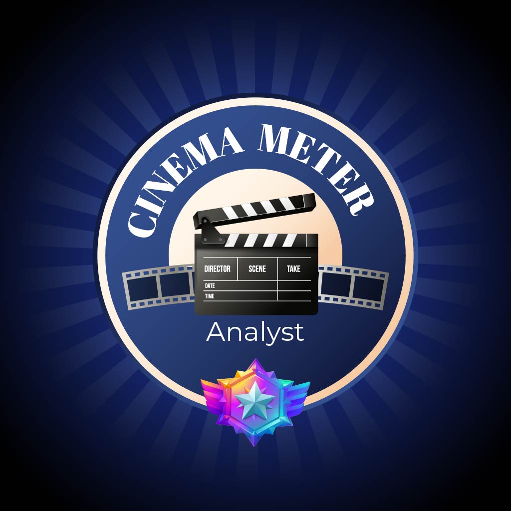 Amazing! You've unlocked Analyst - Diamond. Your reviews are now a guide for cinephiles everywhere. Keep dazzling the movie world!